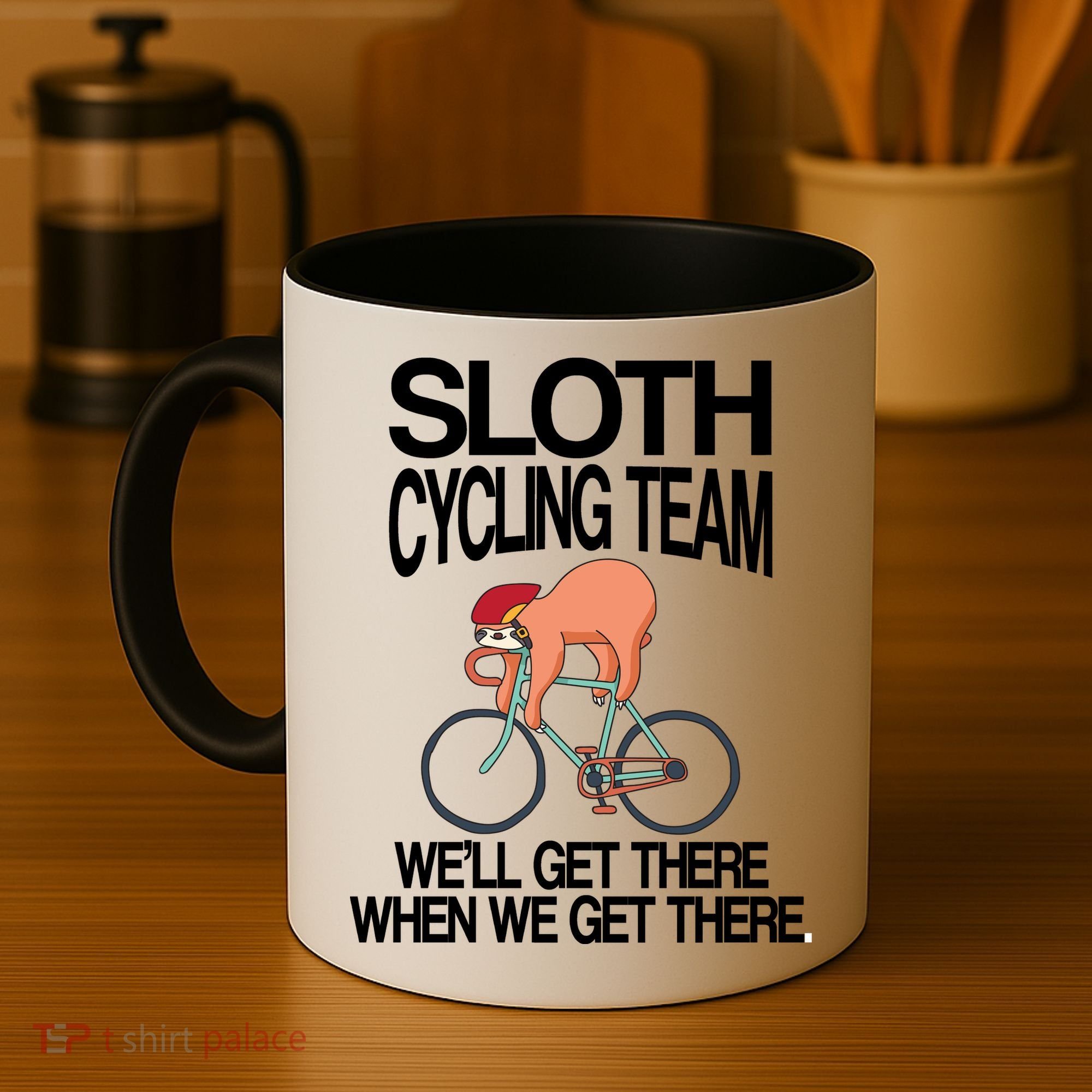 Sloth Cycling Team Coffee Mug