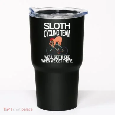 Sloth Cycling Team Tumbler