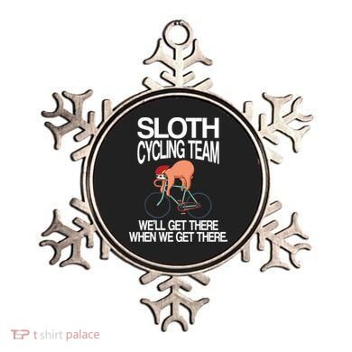 Sloth Cycling Team Ornament