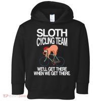 Sloth Cycling Team Toddler Hoodie thumb 0