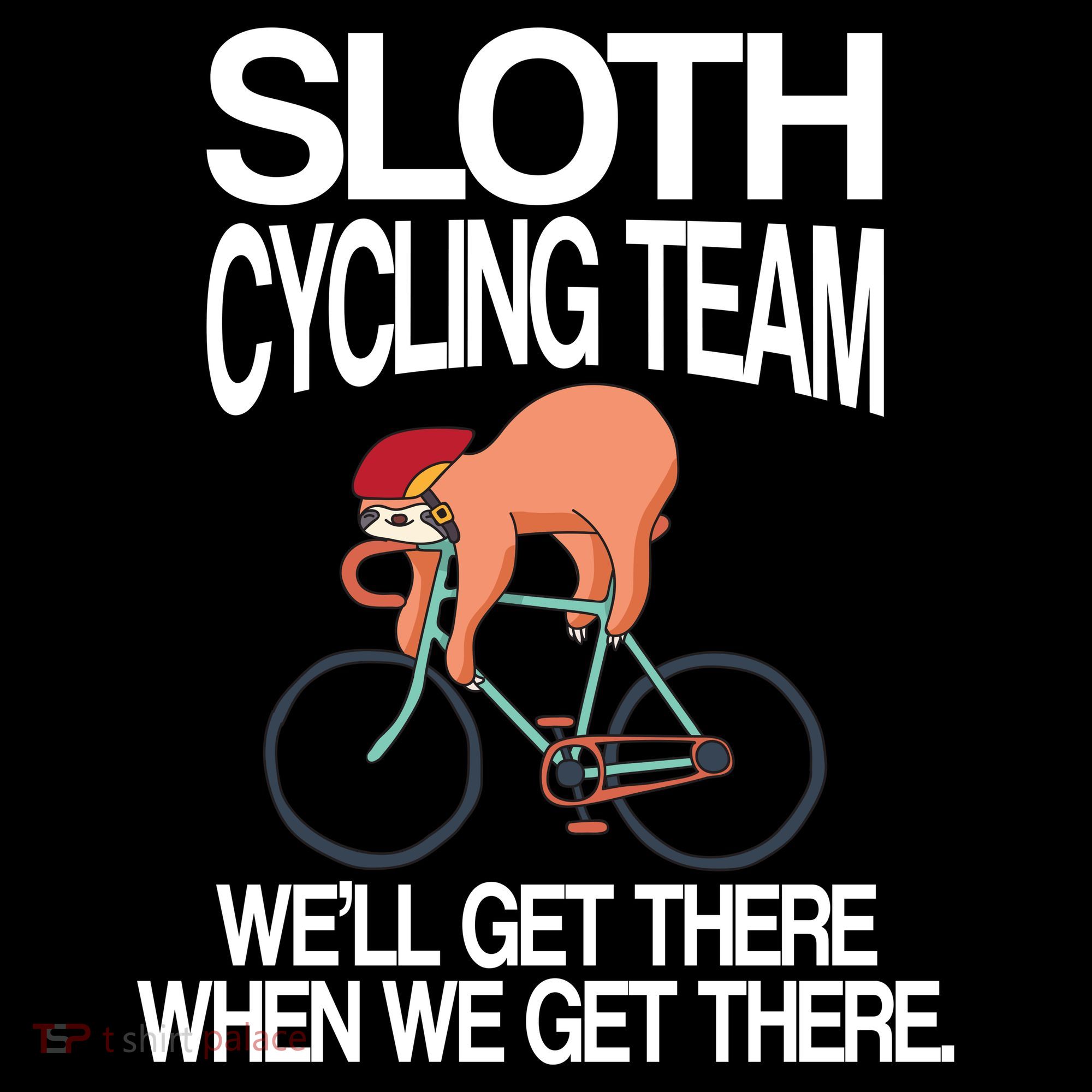 Sloth Cycling Team Toddler Hoodie