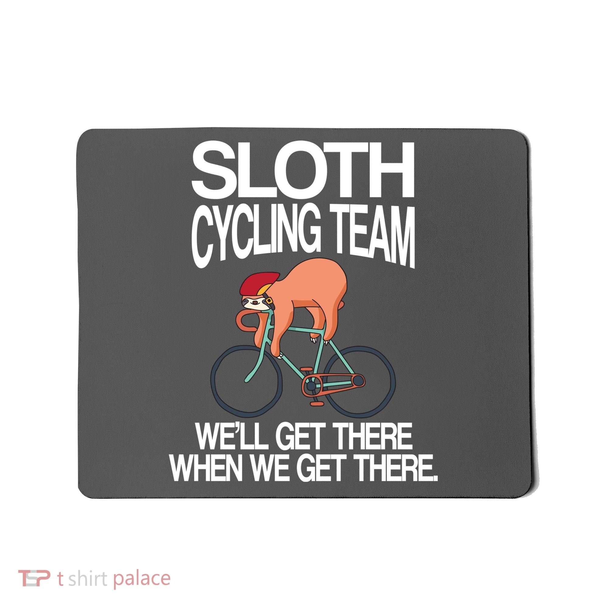 Sloth Cycling Team Mousepad