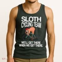 Sloth Cycling Team Tank Top thumb 3