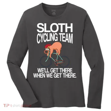 Sloth Cycling Team Women's Long Sleeve Shirt