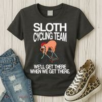 Sloth Cycling Team Women's T-Shirt thumb 3