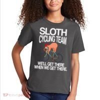 Sloth Cycling Team Kids T-Shirt thumb 2