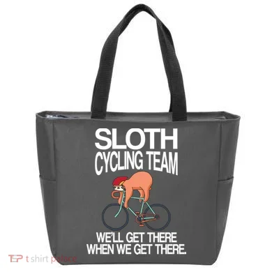 Sloth Cycling Team Tote Bag