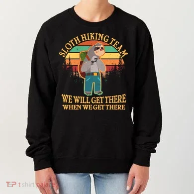 Sloth Hiking Team Women's Sweatshirt