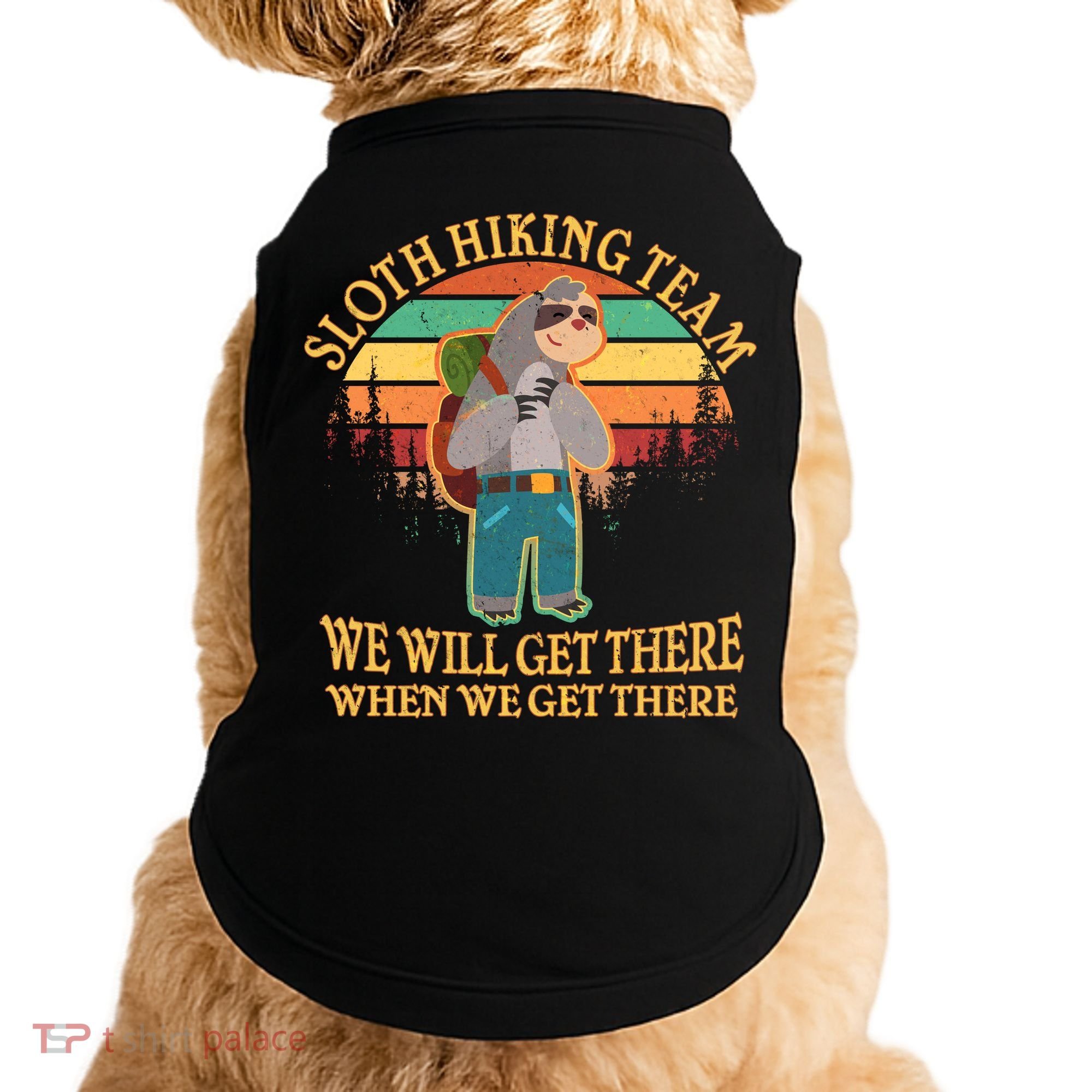 Sloth Hiking Team Doggie Tank
