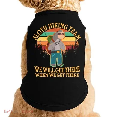 Sloth Hiking Team Doggie Tank
