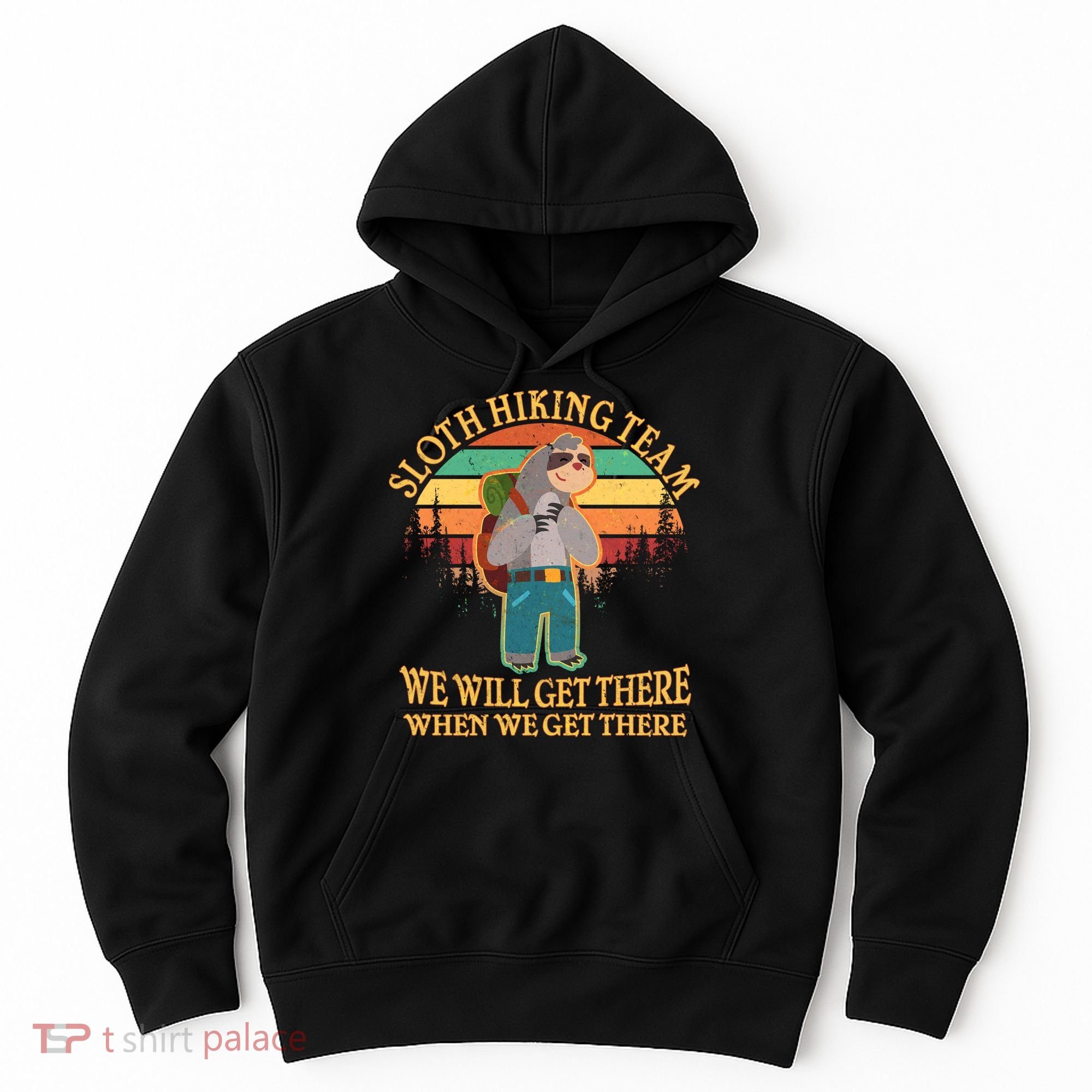Sloth Hiking Team Hoodie