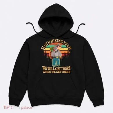 Sloth Hiking Team Hoodie