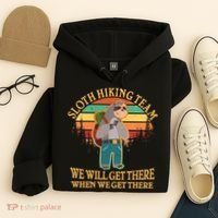 Sloth Hiking Team Hoodie thumb 4