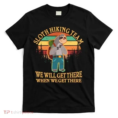 Sloth Hiking Team T-Shirt