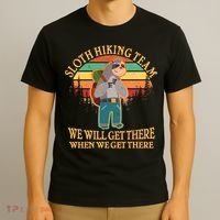 Sloth Hiking Team T-Shirt thumb 3