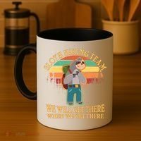 Sloth Hiking Team Coffee Mug thumb 4