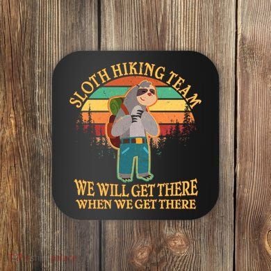 Sloth Hiking Team Coaster