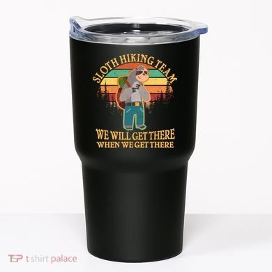 Sloth Hiking Team Tumbler