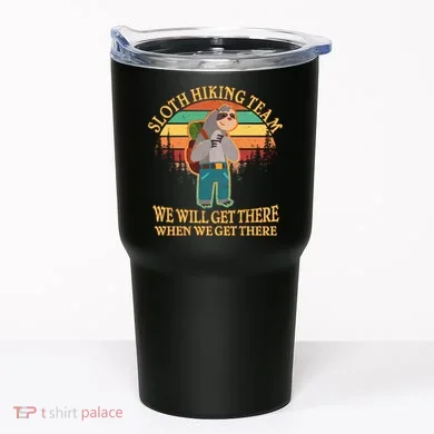 Sloth Hiking Team Tumbler