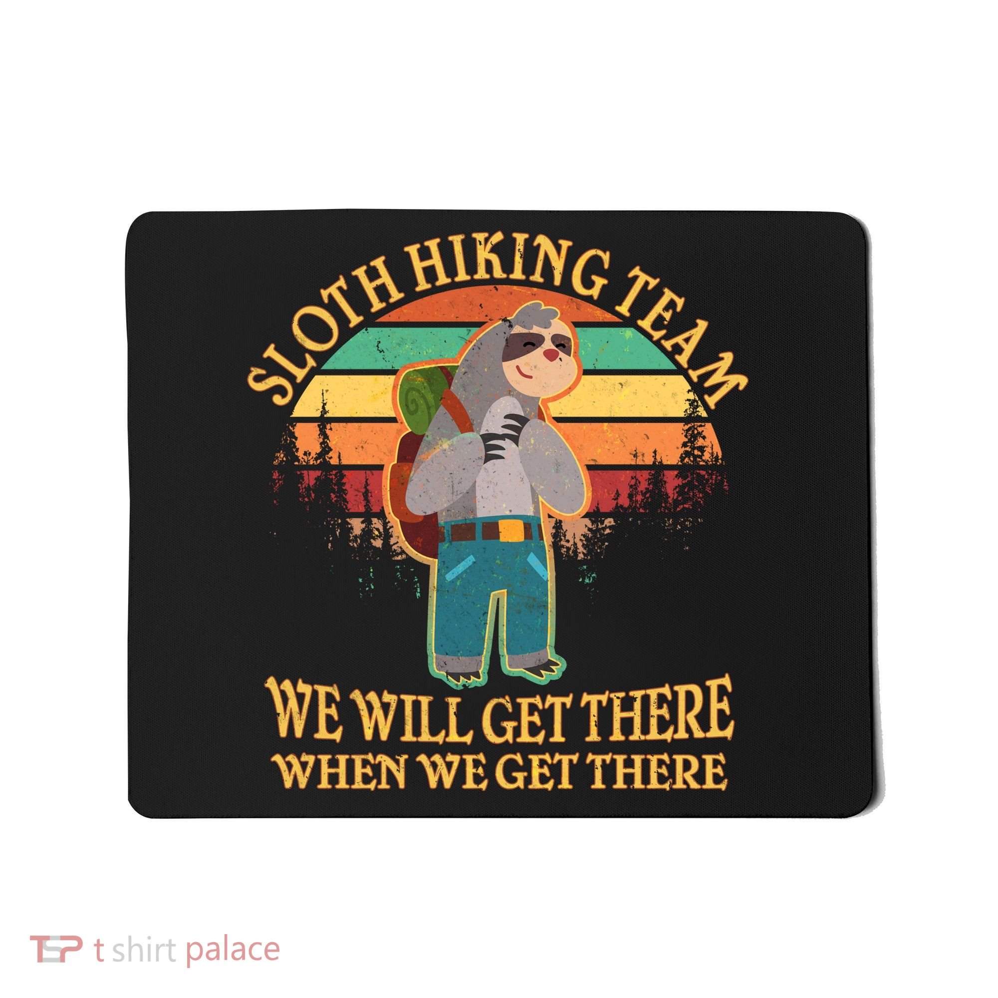 Sloth Hiking Team Mousepad