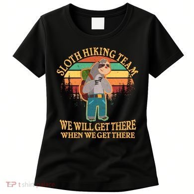 Sloth Hiking Team Women's T-Shirt