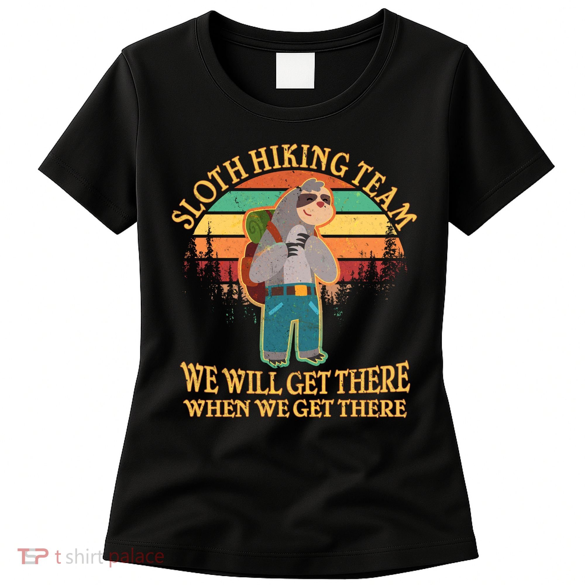 Sloth Hiking Team Women's T-Shirt