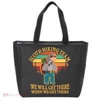 Sloth Hiking Team Tote Bag thumb 0