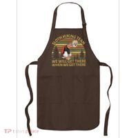 Sloth Hiking Team We Will Get There When We Get There Apron thumb 0