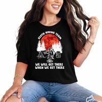 Sloth Hiking Team Will Get We There Funny Camping Comfort Colors T-Shirt thumb 0