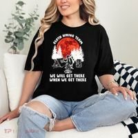 Sloth Hiking Team Will Get We There Funny Camping Comfort Colors T-Shirt thumb 2