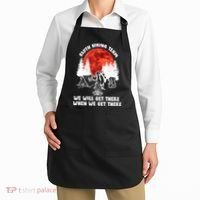 Sloth Hiking Team Will Get We There Funny Camping Apron thumb 2