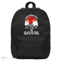 Sloth Hiking Team Will Get We There Funny Camping 16 in Basic Backpack thumb 0