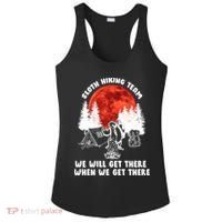 Sloth Hiking Team Will Get We There Funny Camping Ladies PosiCharge Competitor Racerback Tank thumb 0
