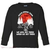 Sloth Hiking Team Will Get We There Funny Camping Toddler Long Sleeve Shirt thumb 0