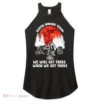 Sloth Hiking Team Will Get We There Funny Camping Women's Perfect Tri Rocker Tank thumb 0