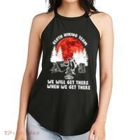 Sloth Hiking Team Will Get We There Funny Camping Women's Perfect Tri Rocker Tank thumb 2