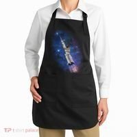 Sloth In Space Rocket ship Apron thumb 2