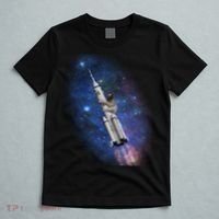 Sloth In Space Rocket ship T-Shirt thumb 5