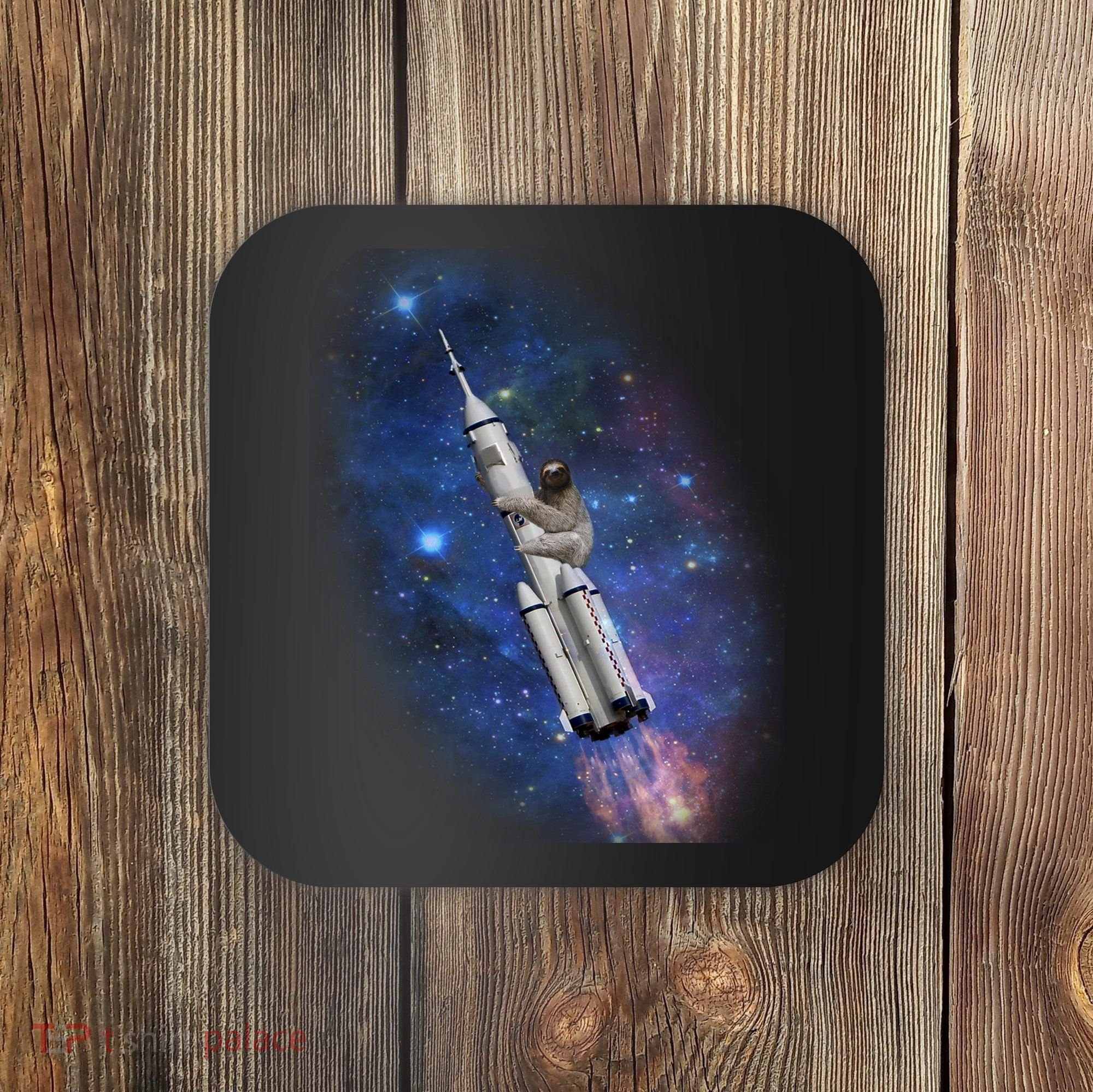 Sloth In Space Rocket ship Coaster