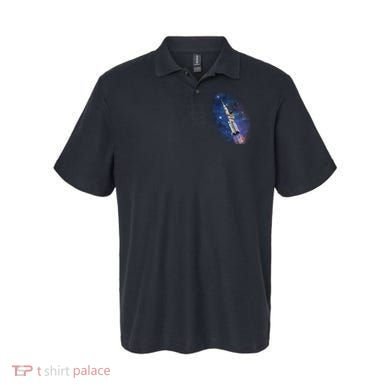 Sloth In Space Rocket ship Polo