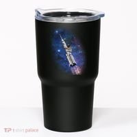 Sloth In Space Rocket ship Tumbler thumb 0