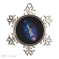 Sloth In Space Rocket ship Ornament thumb 0