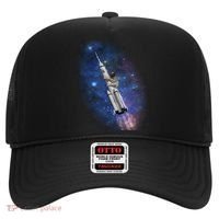 Sloth In Space Rocket ship Hat thumb 0