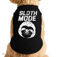 Sloth Mode Doggie Tank thumb 0