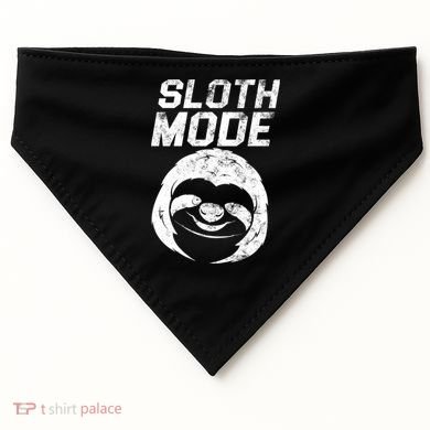 Sloth Mode USA-Made Doggie Bandana