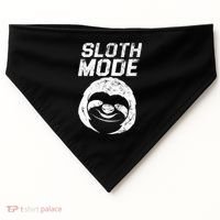 Sloth Mode USA-Made Doggie Bandana thumb 0