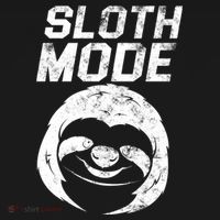 Sloth Mode Sweatshirt Cinch Pack Bag thumb 2