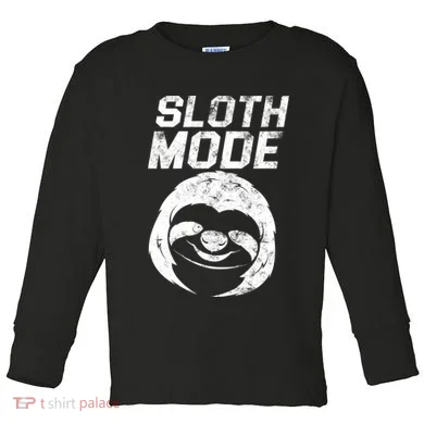 Sloth Mode Toddler Long Sleeve