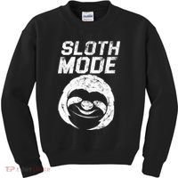 Sloth Mode Kids Sweatshirt thumb 0