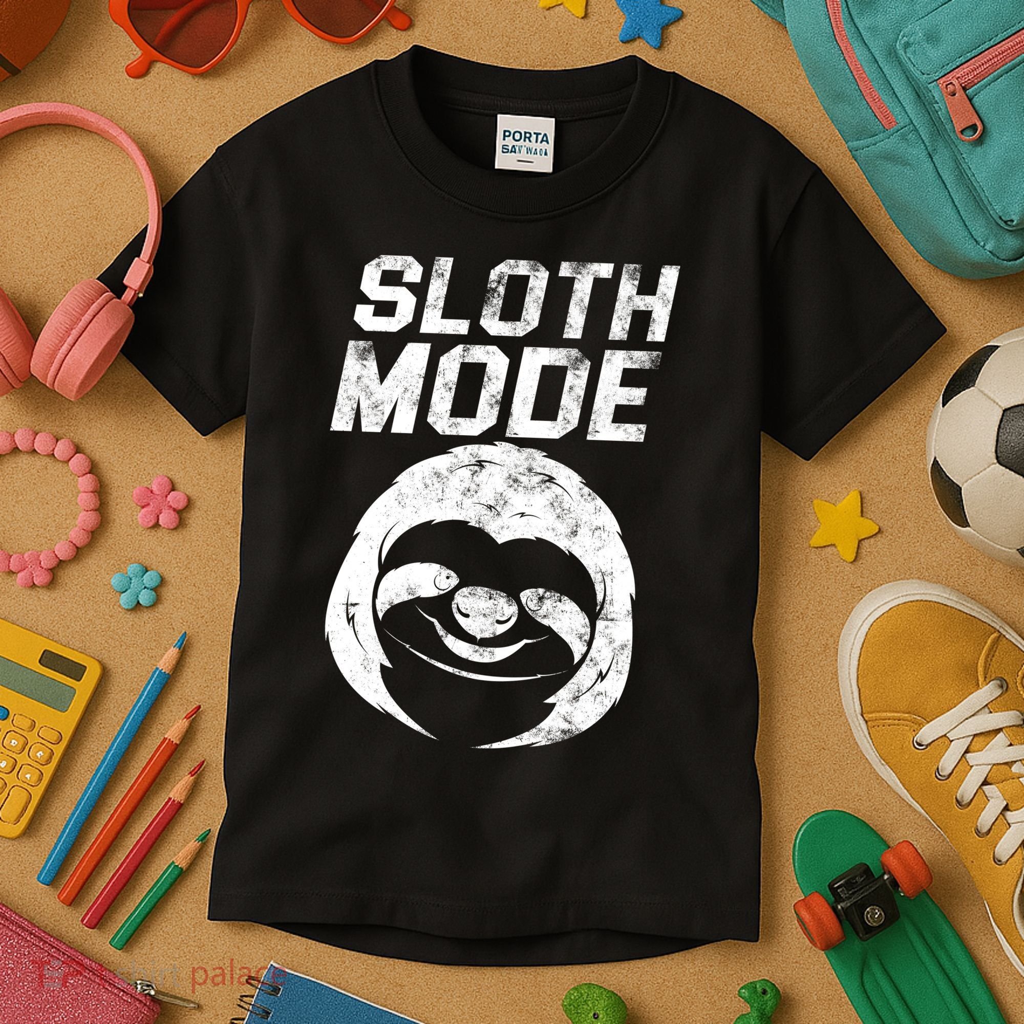 Sloth Mode Kids T-Shirt
